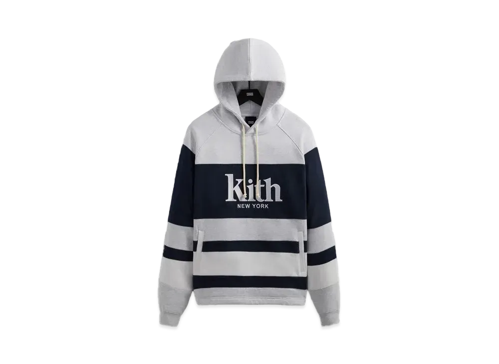Kith Delk Hockey Hoodie "Light Heather Grey"