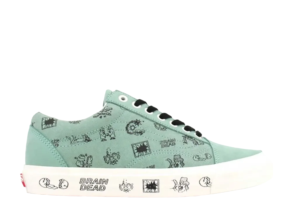 Brain Dead × Vans Old Skool "Green"