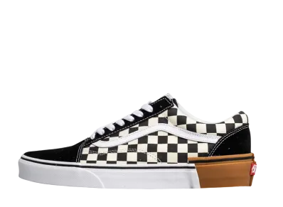 Vans Old Skool Checkerboard "Gum Sole"