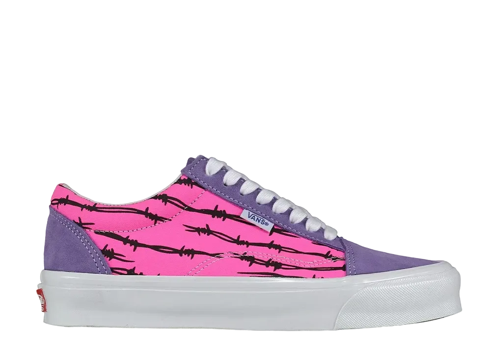 バンズ ボールト UA オールドスクール NS OG LX "バーベッド ワイヤ/ピンク"