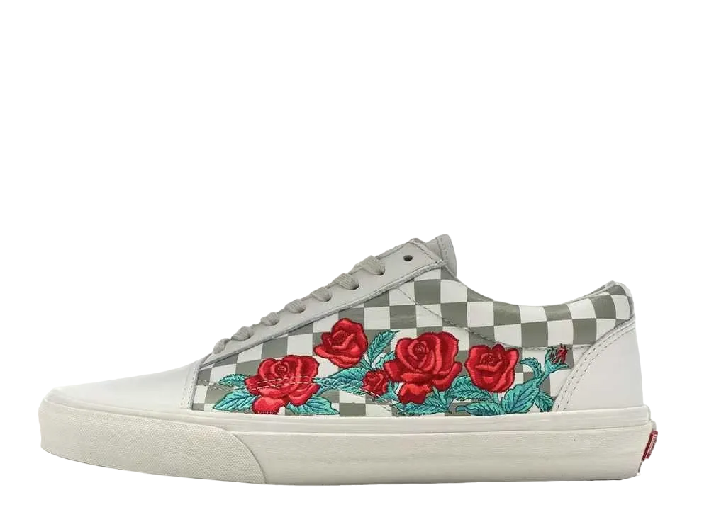 バンズ オールドスクール ローズ エンブロイダリー "ウィット"