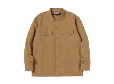 NEIGHBORHOOD BDU SH LS . NC "Beige"
