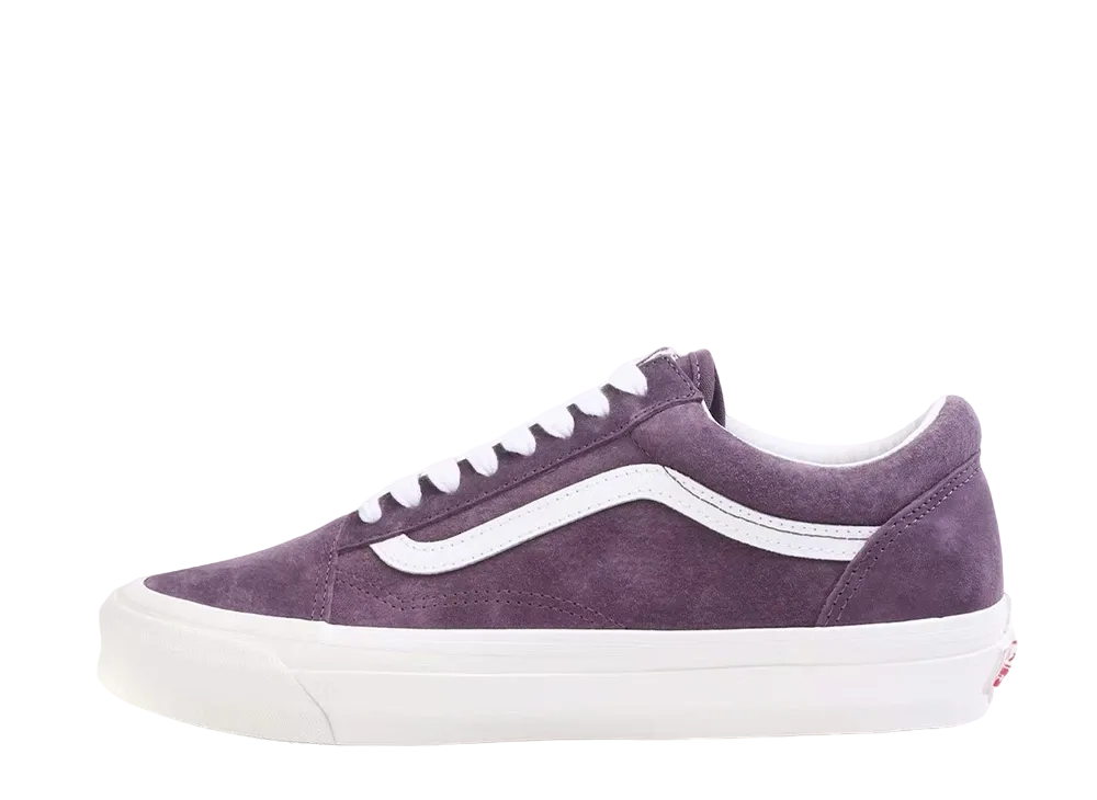 バンズ ボールト OG オールドスクール LX ピッグ スウェード "ワイン"