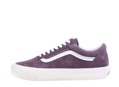 Vans Vault OG Old Skool LX Pig Suede "Wine"