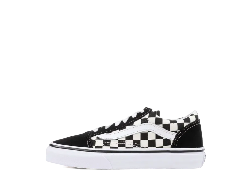 バンズ PS オールドスクール プライマリ チェック "ブラック/ホワイト"(キッズ)