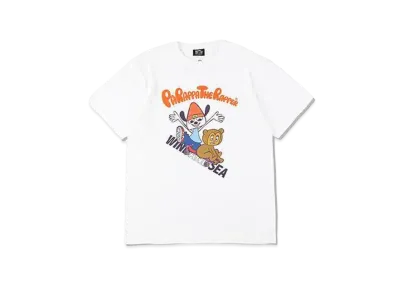 WIND AND SEA x PaRappa the Rapper (Parappa&PJ Berri) Tee "White"