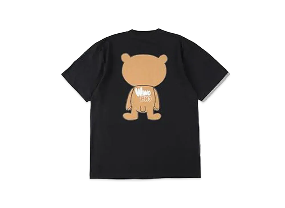 WIND AND SEA x PaRappa the Rapper (PJ Berri&SEA) Tee "Black"