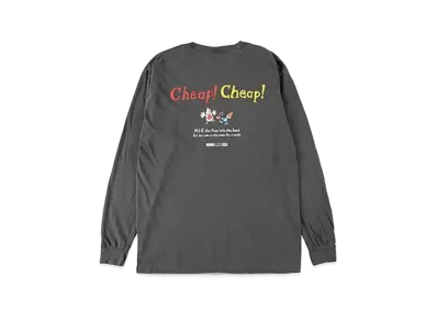 WIND AND SEA x PaRappa the Rapper (Parappa&CCTC Chicken) L/S Tee "Black"