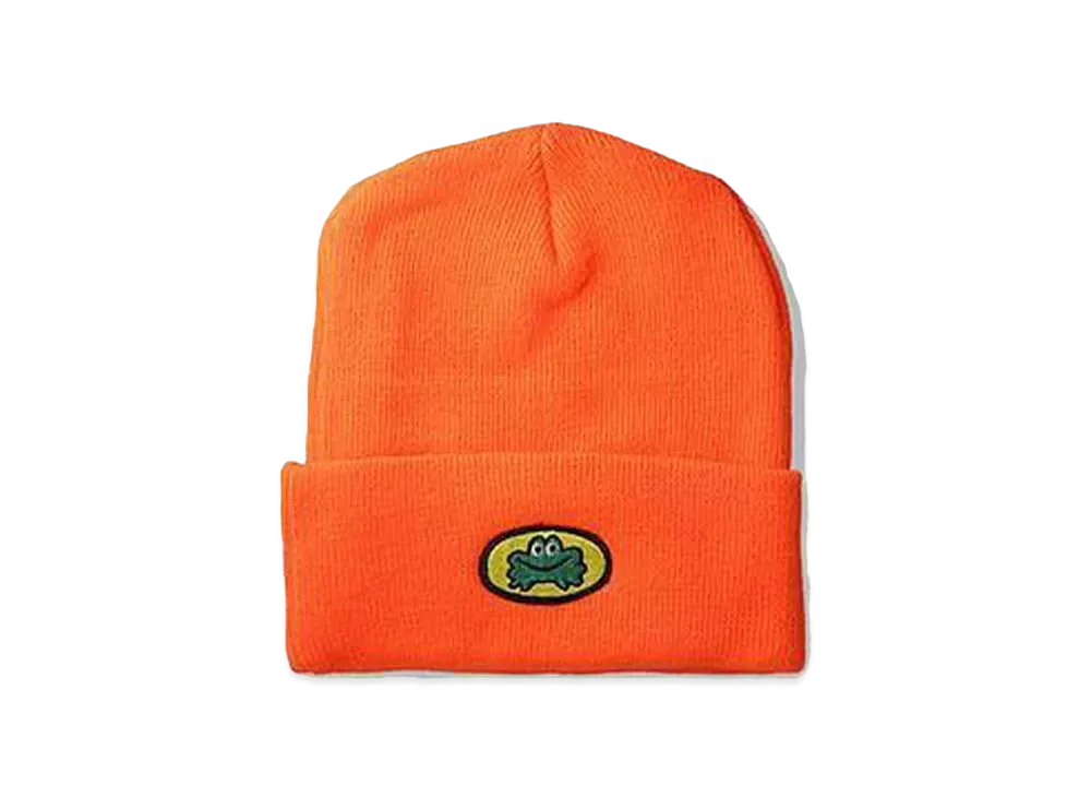 WIND AND SEA x PaRappa the Rapper (Frog) Beanie "Orange"