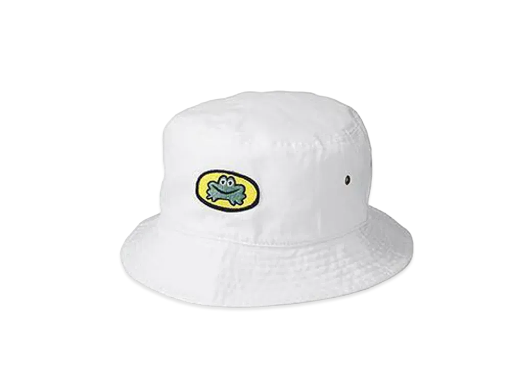 WIND AND SEA x PaRappa the Rapper (Frog) Bucket Hat "White"