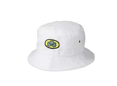 WIND AND SEA x PaRappa the Rapper (Frog) Bucket Hat "White"