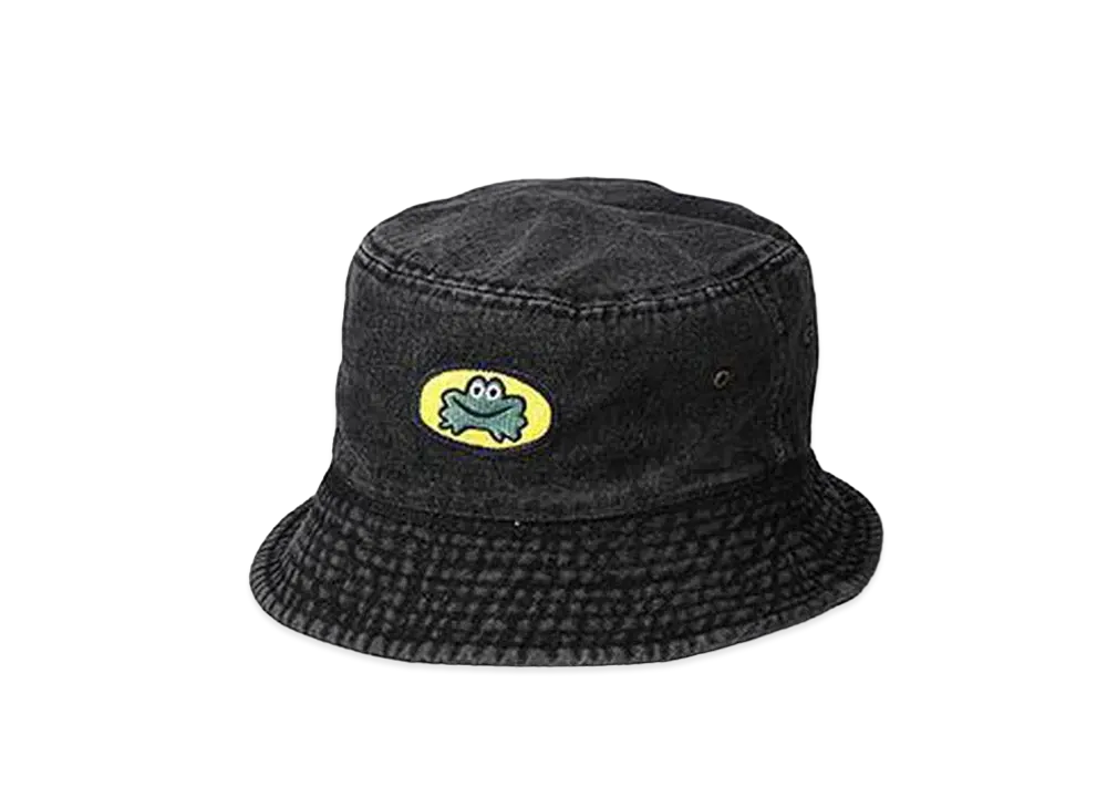 WIND AND SEA x PaRappa the Rapper (Frog) Bucket Hat "Black"
