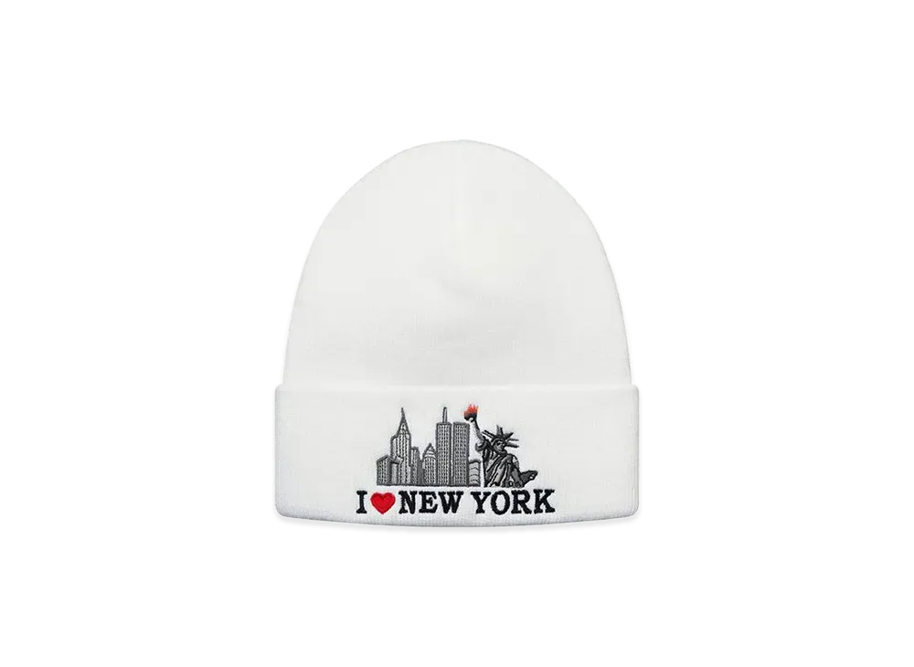 Supreme I Love NY Beanie "White"