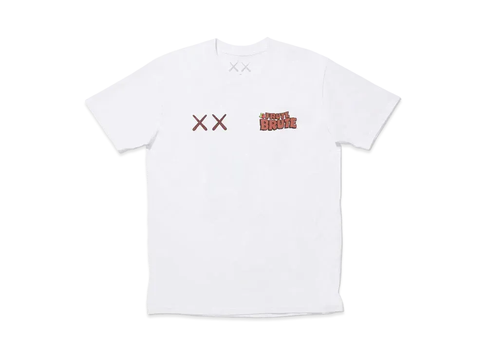 KAWS x Monsters Frute Brute Tee "White"