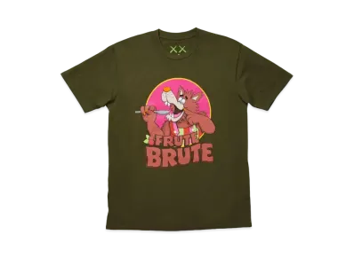 KAWS x Monsters Frute Brute Tee "Olive"