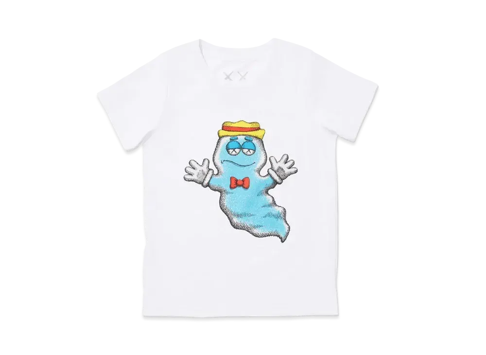KAWS x Monsters Boo Berry Tee Youth "White"