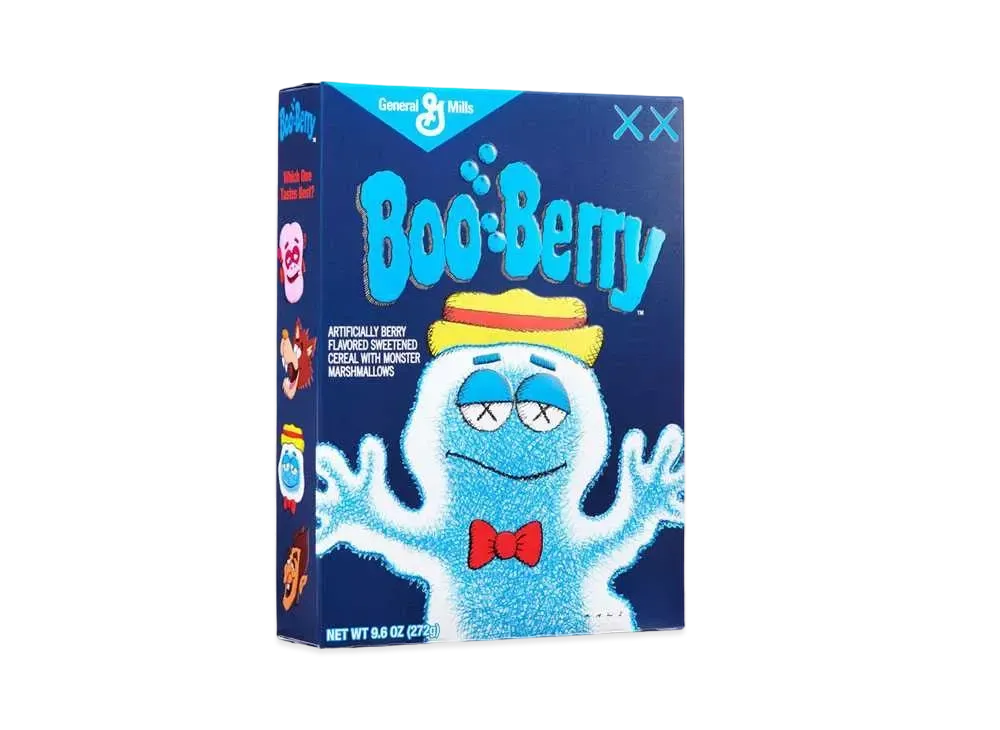 KAWS x Monsters Limited Edition Boo Berry "Blue"