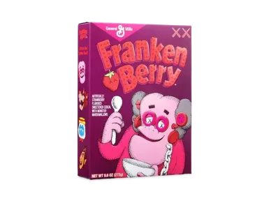 KAWS x Monsters Limited Edition Franken Berry "Pink"