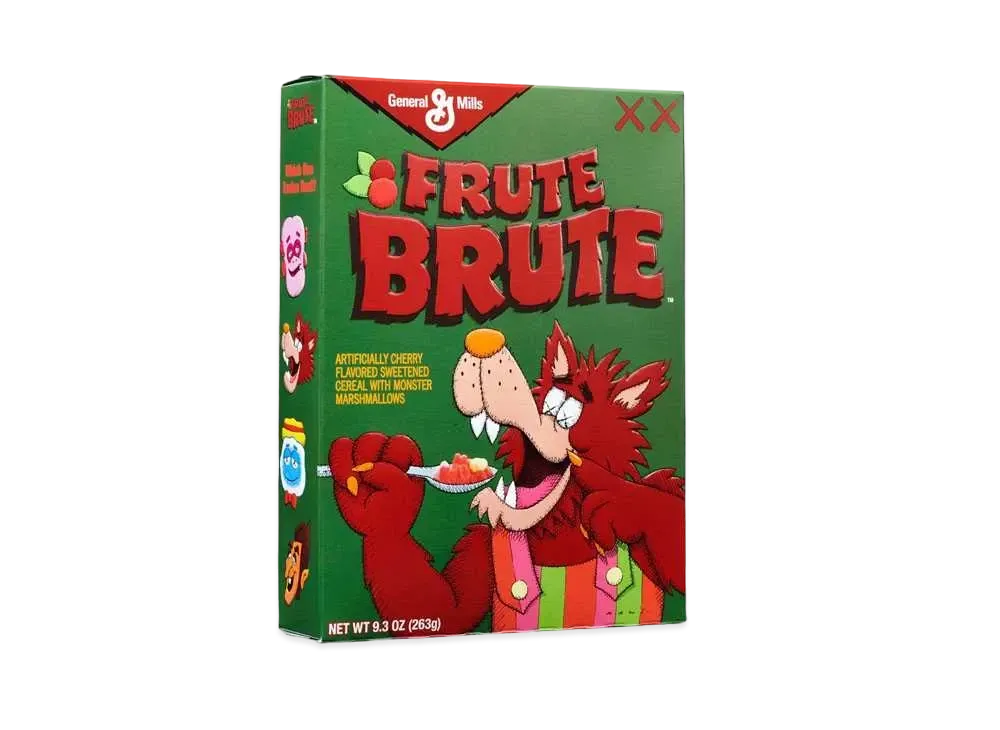 KAWS x Monsters Limited Edition Frute Brute "Green"