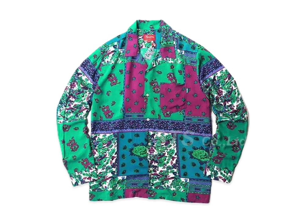 Supreme Paisley Shirt "Green"