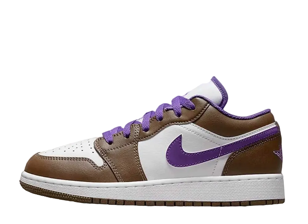 Nike Air Jordan 1 Low "Brown and Purple"