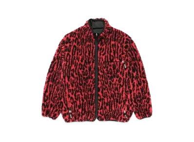 WACKO MARIA Reversible Boa Flece Jacket "Red"