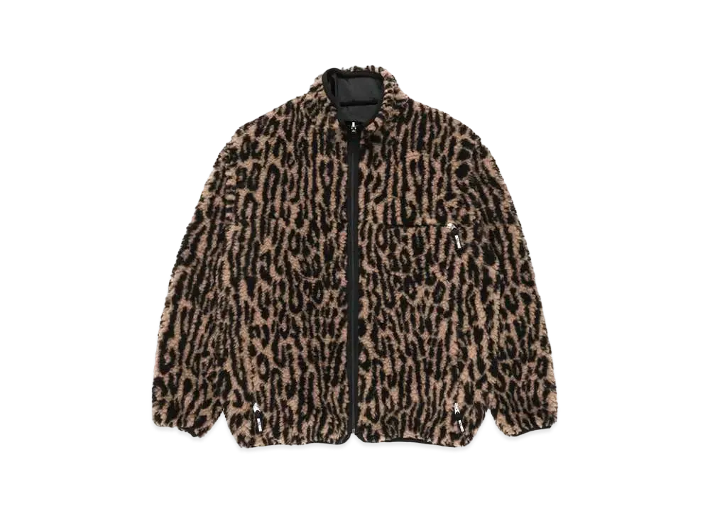 WACKO MARIA Reversible Boa Flece Jacket "Beige"