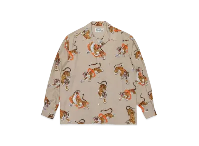 WACKO MARIA TIM LEHI / Hawaiian Shirt "Beige"