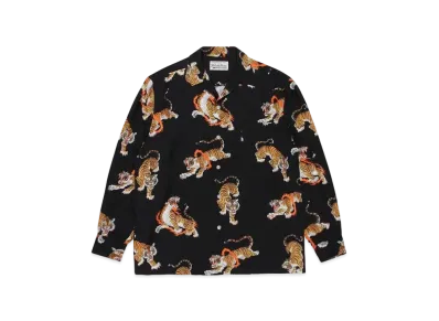 WACKO MARIA TIM LEHI / Hawaiian Shirt "Black"