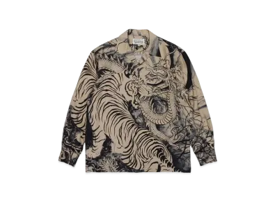 WACKO MARIA TIM LEHI / Hawaiian Shirt #1 "Beige"