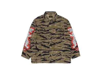 WACKO MARIA TIM LEHI / Army Shirt "Tiger Camo"