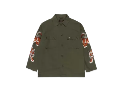 WACKO MARIA TIM LEHI / Army Shirt #1 "Khaki"