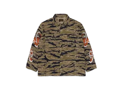 WACKO MARIA TIM LEHI / Army Shirt #1 "Tiger Camo"
