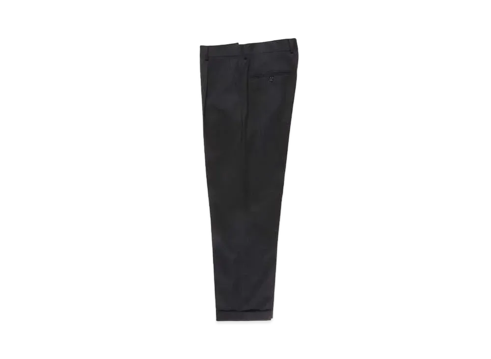 WACKO MARIA Pleated Trousers (Type-2) "Black"