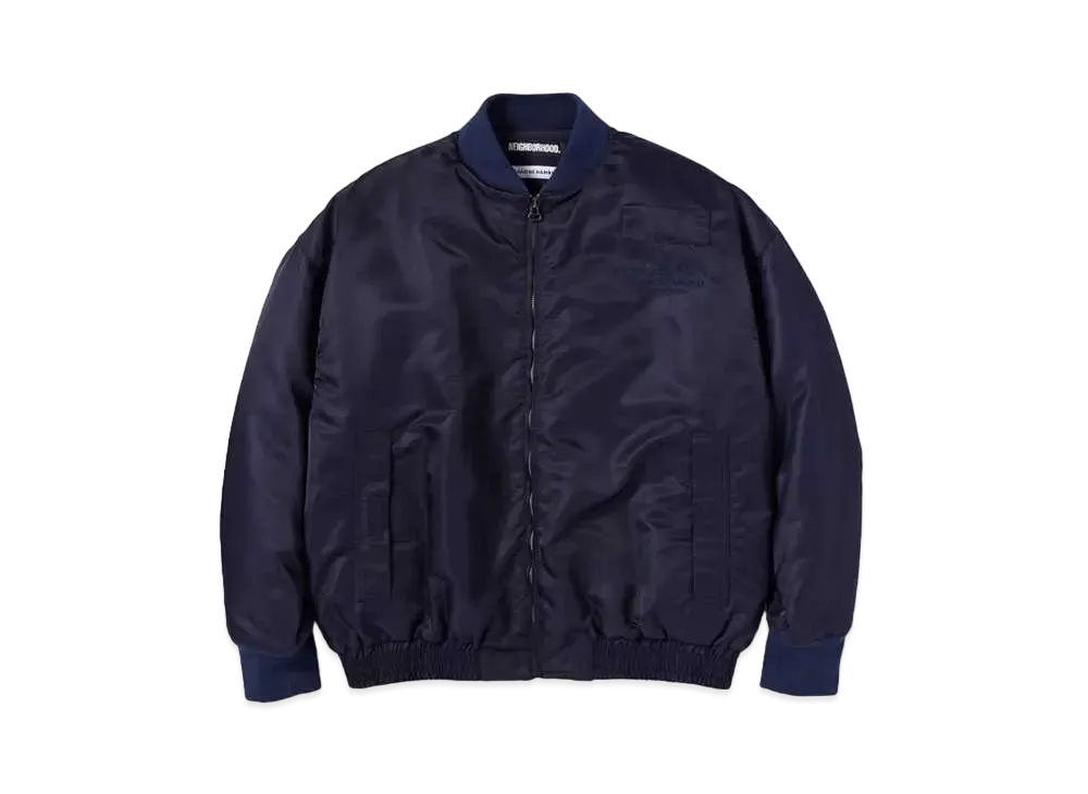 NEIGHBORHOOD KH . MA-1 JK . NY "Navy"