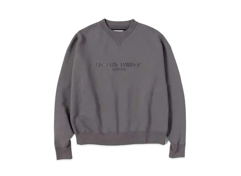 NEIGHBORHOOD KH . LOGO SWEAT LS . CO "Gray"