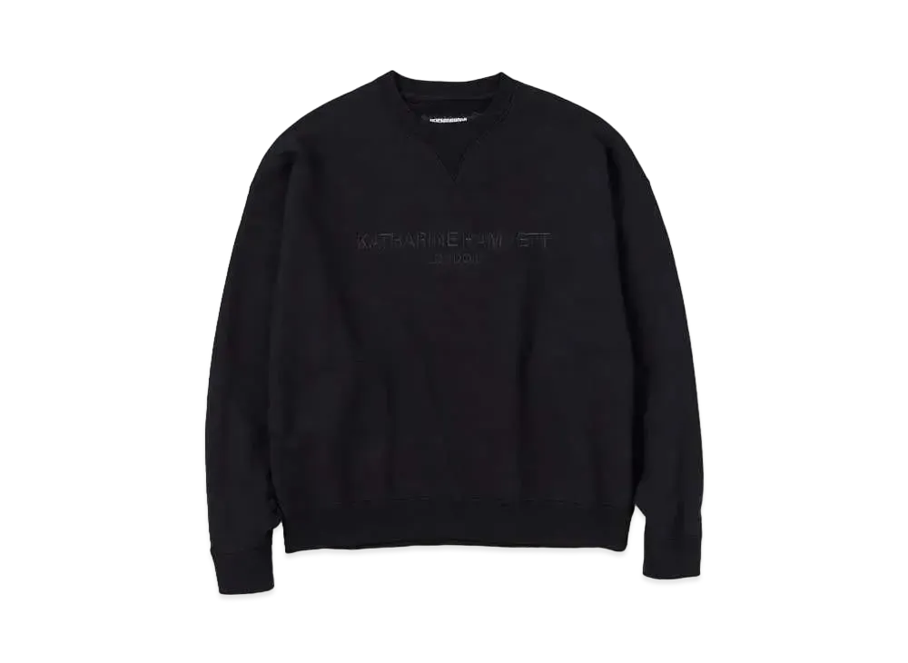 ネイバーフッド KH . ロゴ スウェット LS . CO "ブラック"