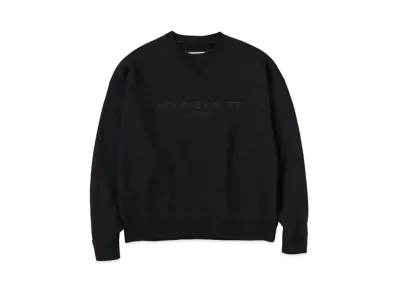 NEIGHBORHOOD KH . LOGO SWEAT LS . CO "Black"