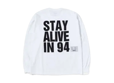 NEIGHBORHOOD KH . TEE-1 LS . CO "White"