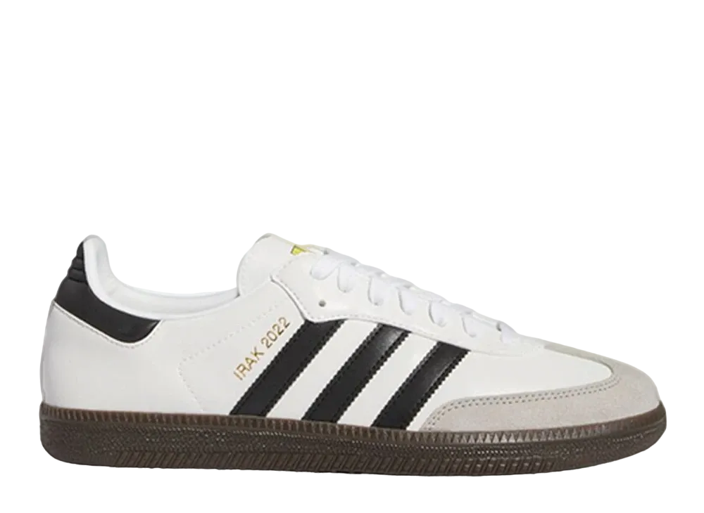 adidas Samba Irak "Footwear White/Gum"
