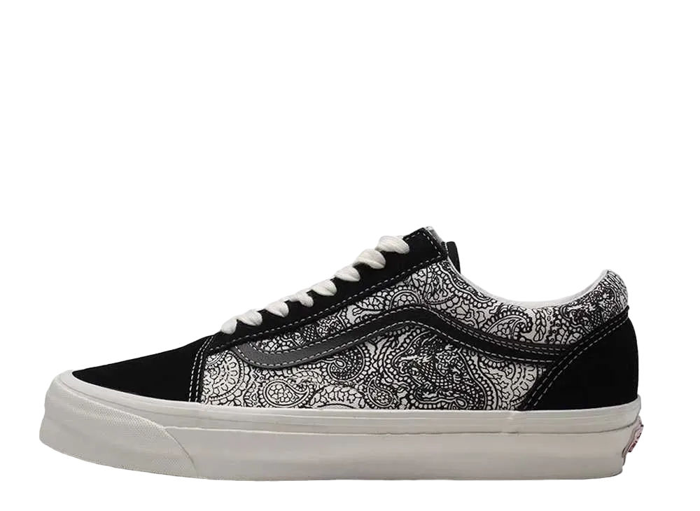 Vans Vault Old Skool "Black White Paisley"