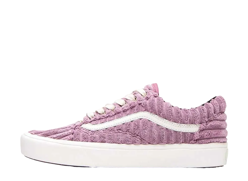 バンズ オールドスクール ジャンボ コーデュロイ "ピンク/ホワイト"