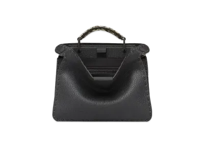 FENDI Peekaboo ISeeU Mini Dark Gray Selleria Bag "Dark Gray"