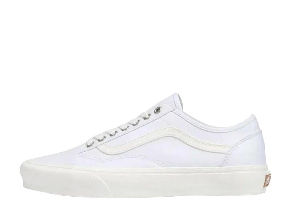 バンズ オールドスクール テーパード エコ セオリー "ホワイト/ナチュラル"