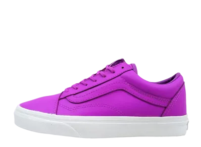 Vans Old Skool Neon Leather "Neon Purple"