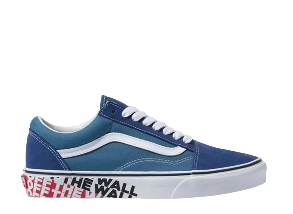 Vans Old Skool Off The Wall Sidewall "True Navy"