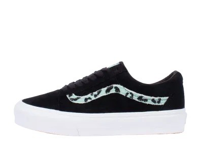 Vans Old Skool VLT LX Velvet Animal "Mint Leopard"