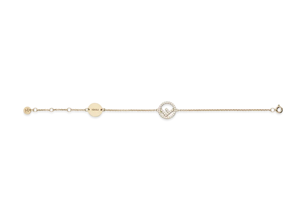 FENDI F Is Fendi Bracelet "Gold"
