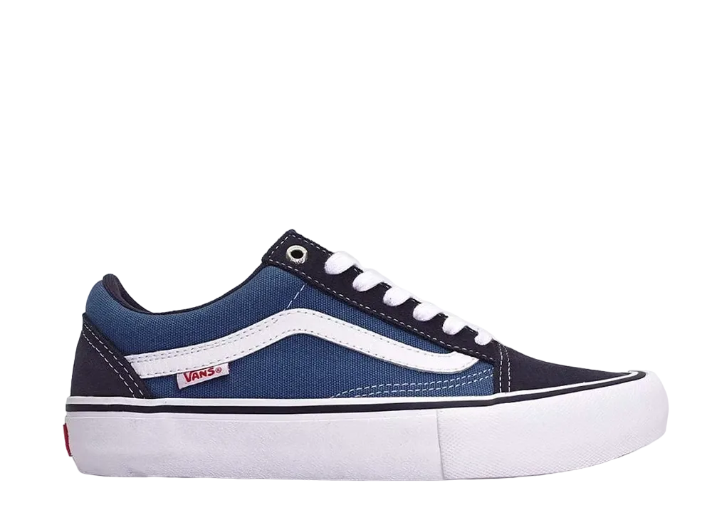 バンズ オールドスクール プロ "ネイビー ホワイト"