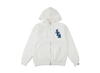WIND AND SEA SDT (Dot) Full Zip Hoodie "White"